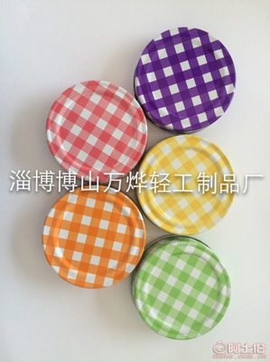 【萬燁7cm外貿(mào)出口把手杯馬口鐵圓形蓋果汁瓶蓋梅森罐蓋公雞杯蓋】淄博博山萬燁輕工制品廠 - 產(chǎn)品庫